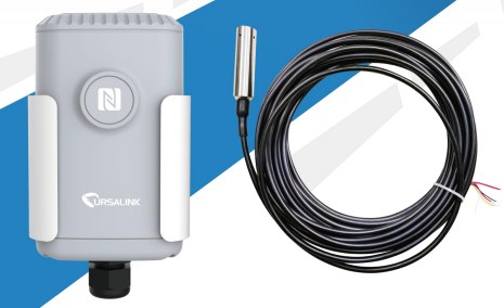 LoRaWAN water tank level sensor and cable assembly